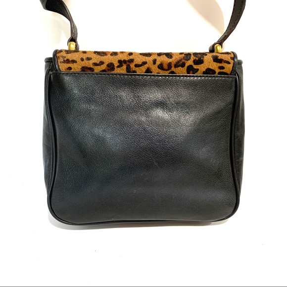 NWD Fossil Memoir Calf Hair Small Cheetah Flap Bag - Picture 4 of 10